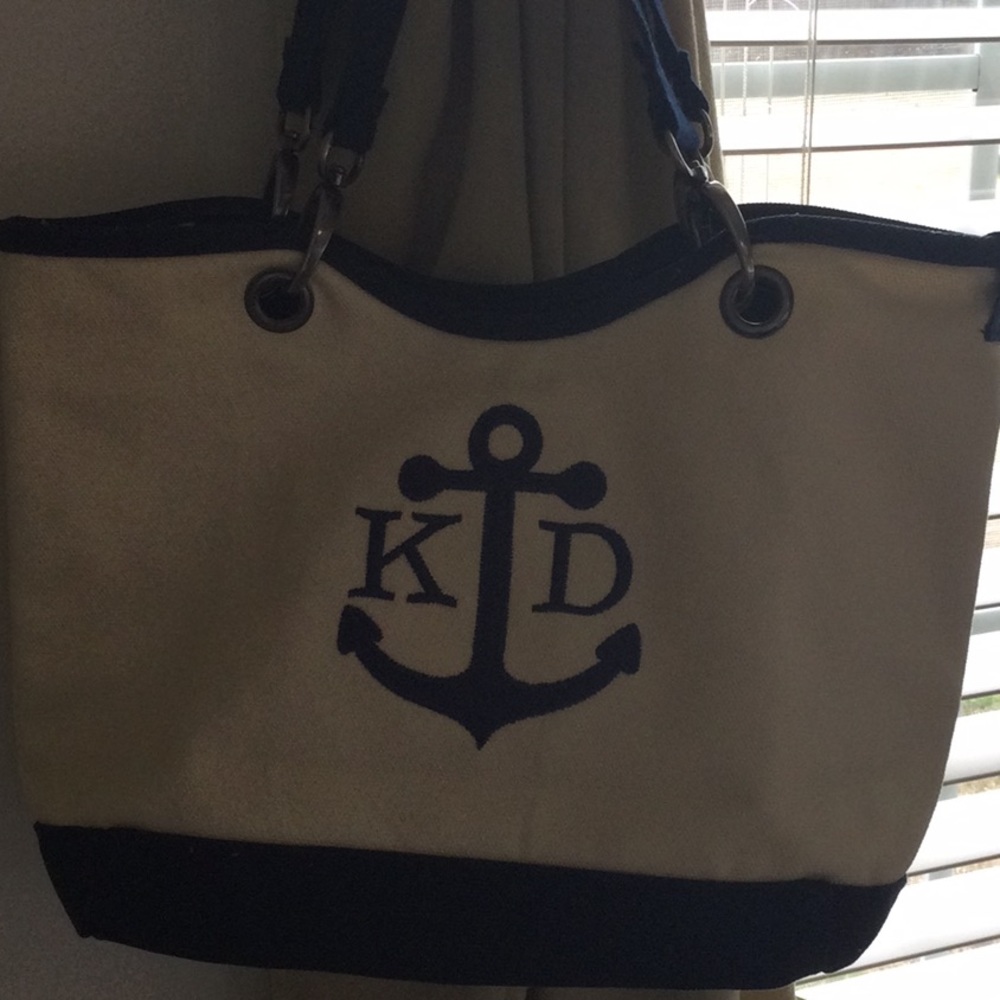 Thirty One Bag with initials KD